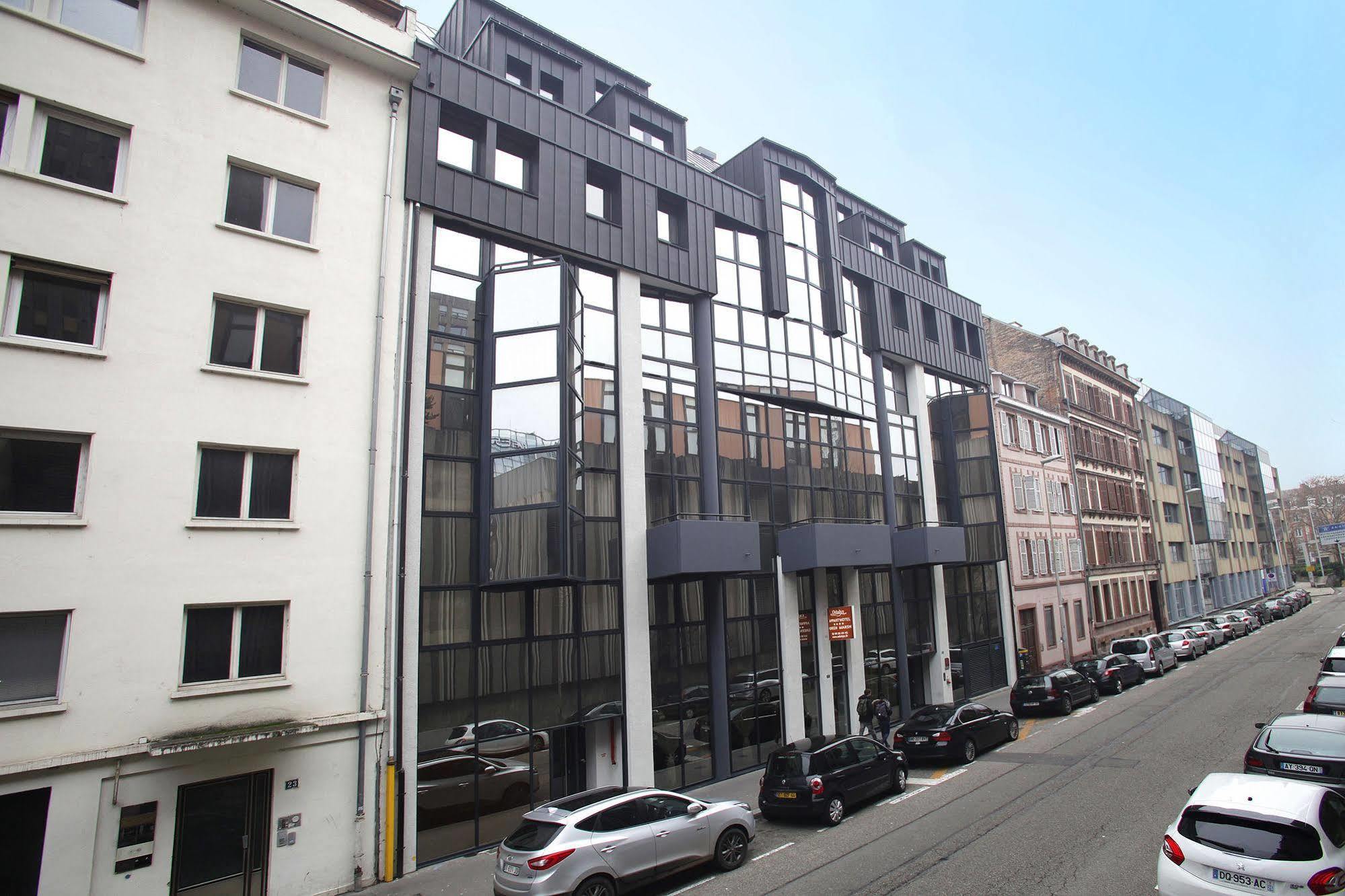Appart Hotel Odalys City Strasbourg Green Marsh Экстерьер фото